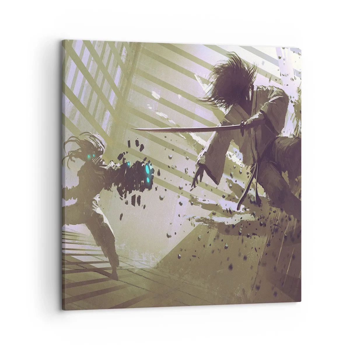 Canvas picture - You Too Can Be a Samurai - 50x50 cm