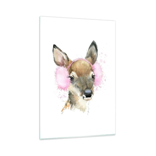 Glass picture - Cold Doesn't Scare Us - 80x120 cm