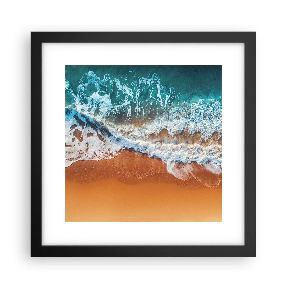 Poster in black frame - Always in a Couple - 30x30 cm