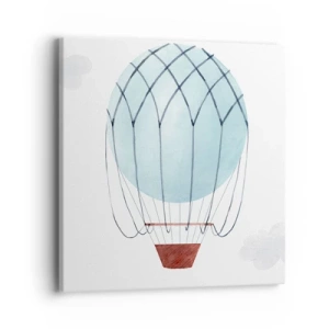 Canvas picture - All in the Clouds - 40x40 cm