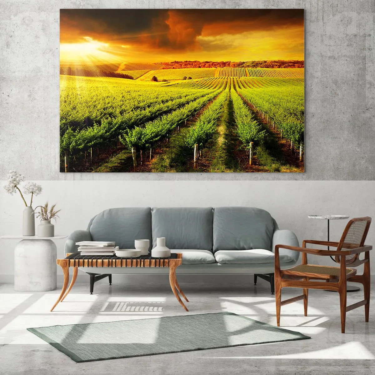 Glass picture - Under Australian Sun - 100x70 cm
