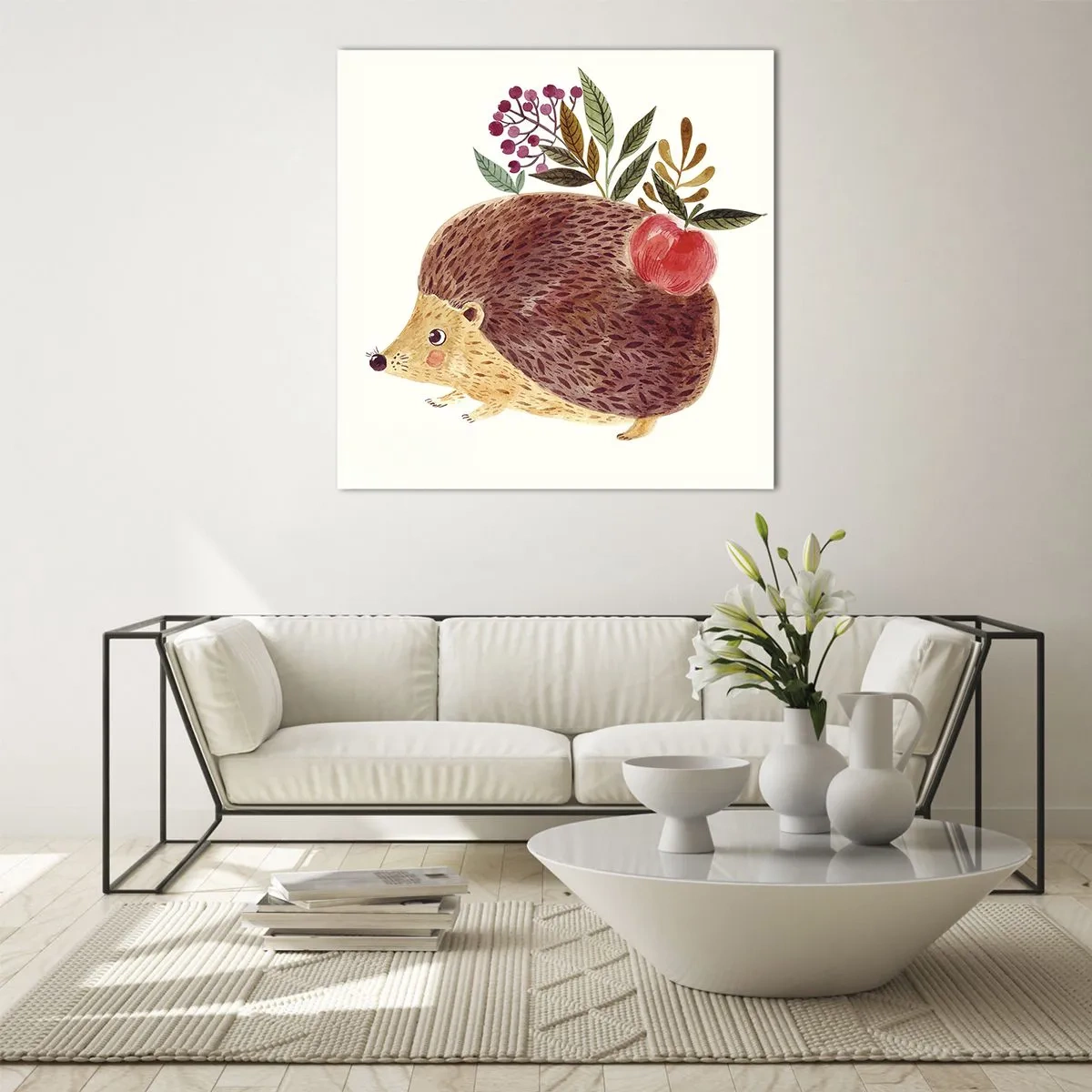 Glass picture - And Now You Like Me! - 40x40 cm