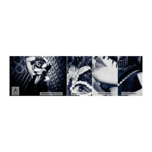 Photo Wallpaper Sample Premium Canvas - Decorations, Ornaments, Patterns - Woman, Venetian mask, Model - 100x30 cm