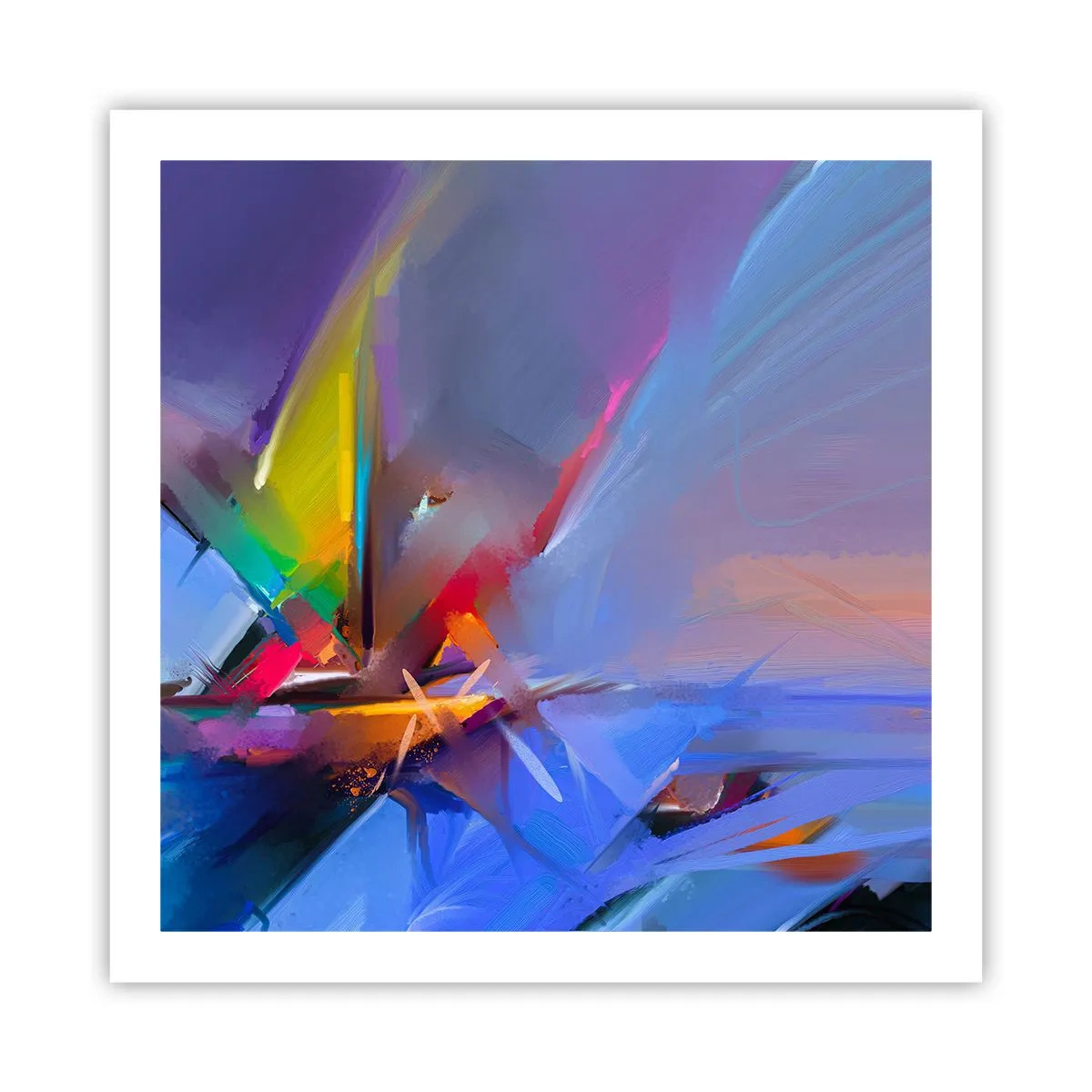 Poster - Flew like s Bird - 60x60 cm