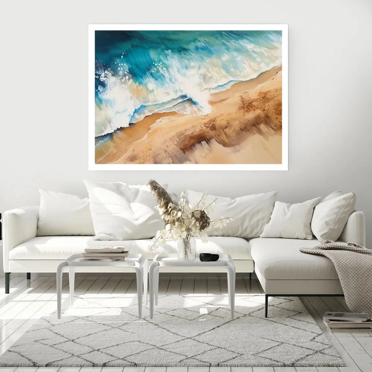 Poster - Returning Wave - 50x40 cm