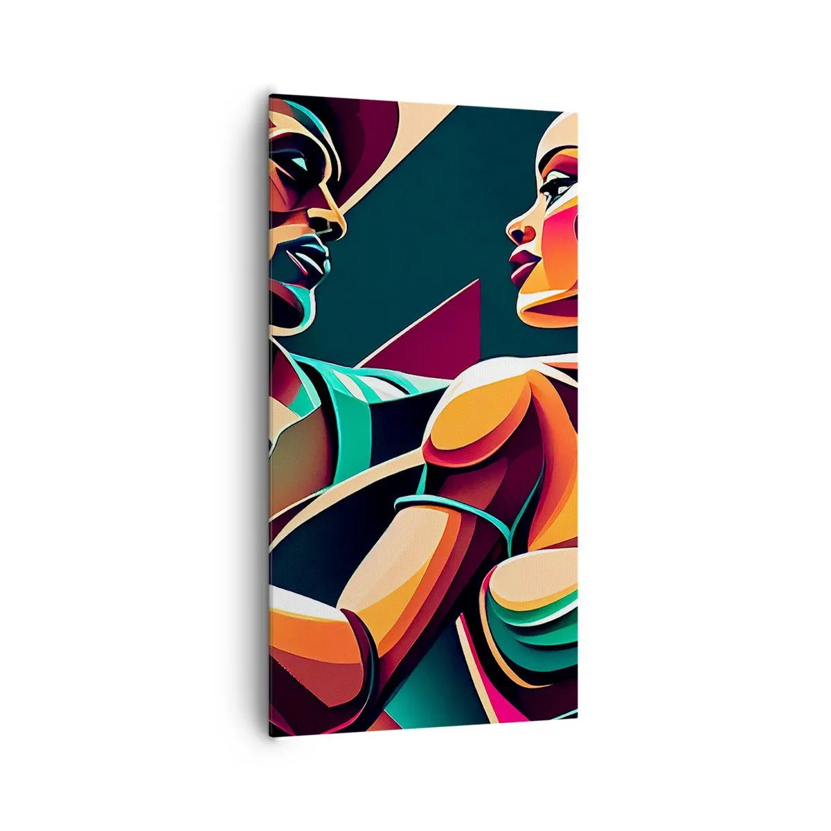 Canvas picture - In a Heartbeat - 65x120 cm