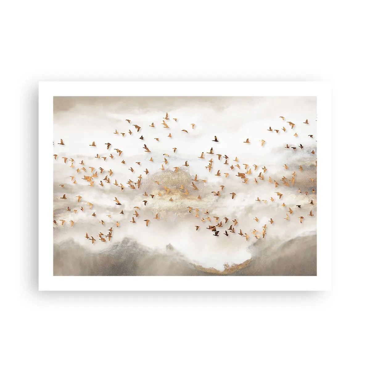 Poster - It Is Time - 70x50 cm