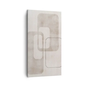 Canvas picture - Geometrical Grout - 45x80 cm