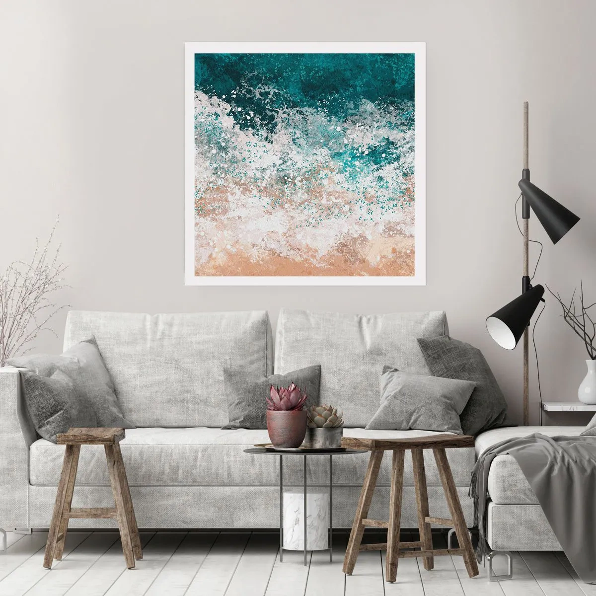 Poster - Sea Tales - 60x60 cm