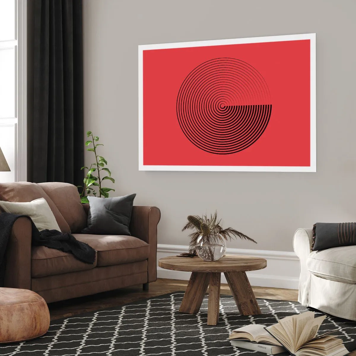 Poster - Circular Movement - 40x30 cm