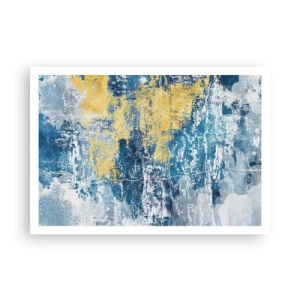 Poster - Abstract Full of Optimism - 100x70 cm