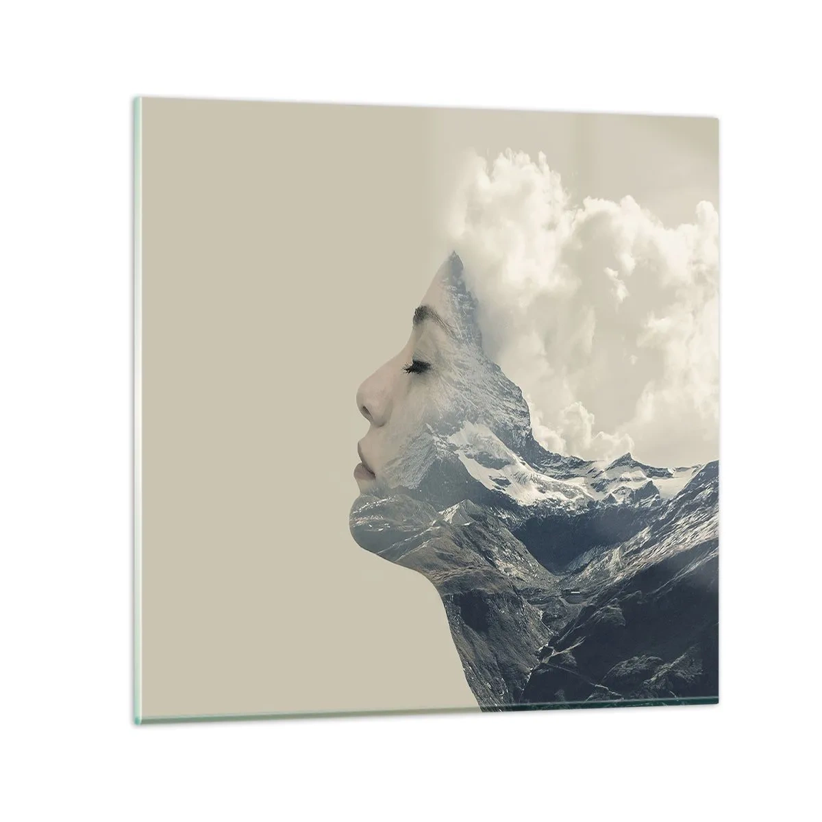 Glass picture - Beauty of Elements - 60x60 cm