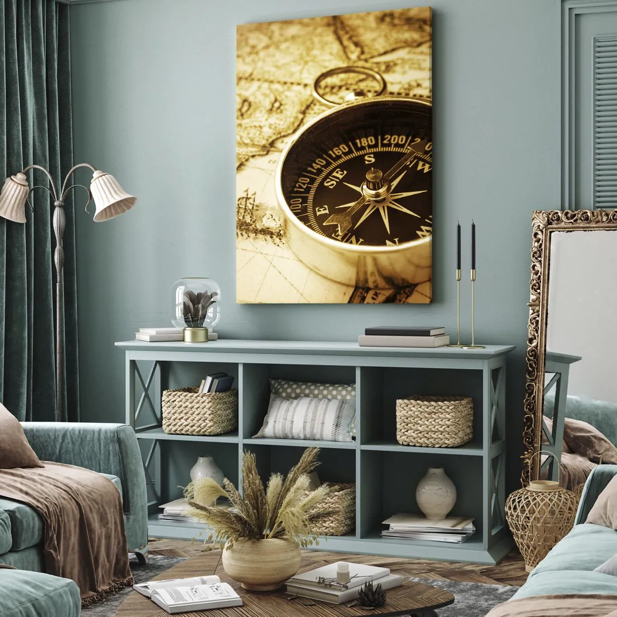 Canvas picture - East or West? - 70x100 cm