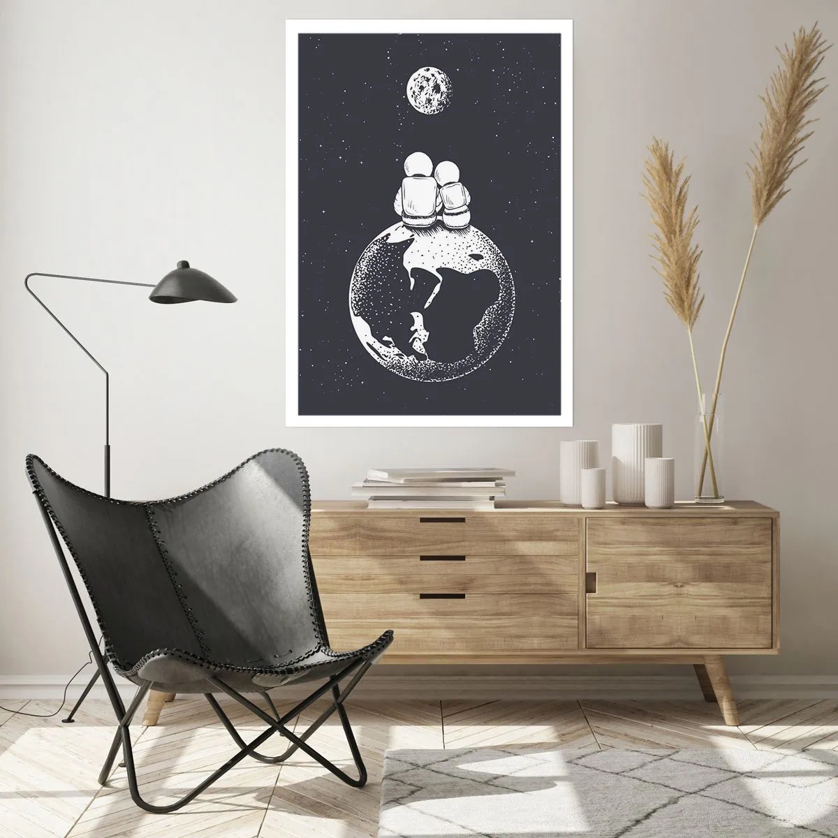 Poster - Cosmic Love Story - 61x91 cm