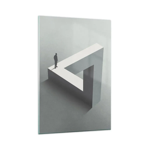 Glass picture - And Yet It Is Possible - 80x120 cm