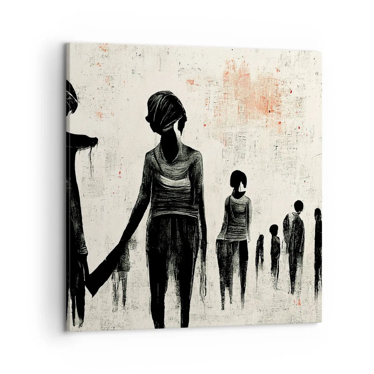 Canvas picture - Against Solitude - 50x50 cm