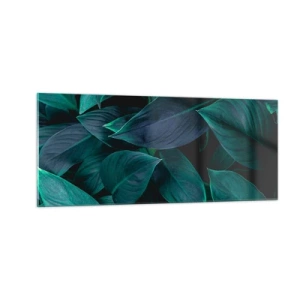Glass picture - The Green Itself - 100x40 cm