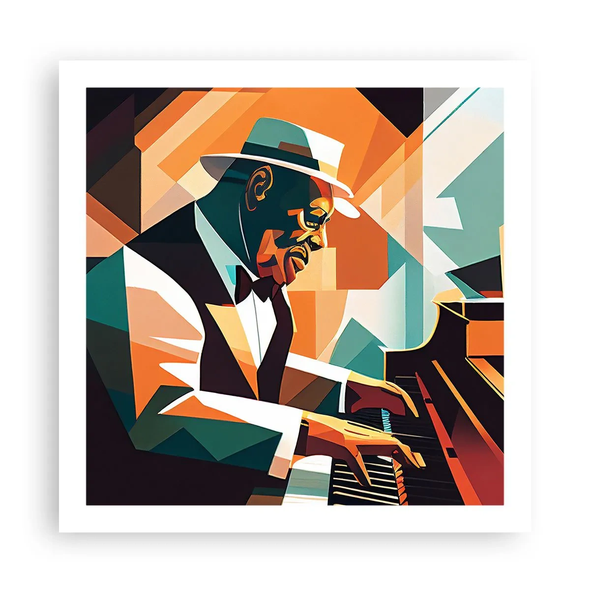 Poster - All that Jazz - 60x60 cm