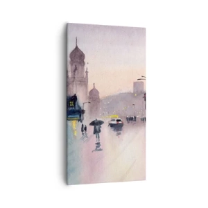 Canvas picture - In a Rainy Fog - 55x100 cm