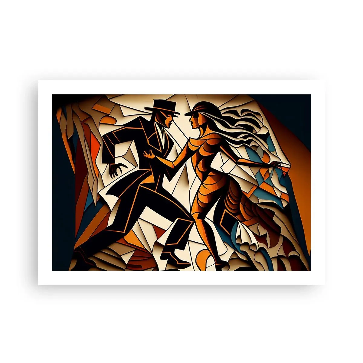 Poster - Dance of Passion - 70x50 cm