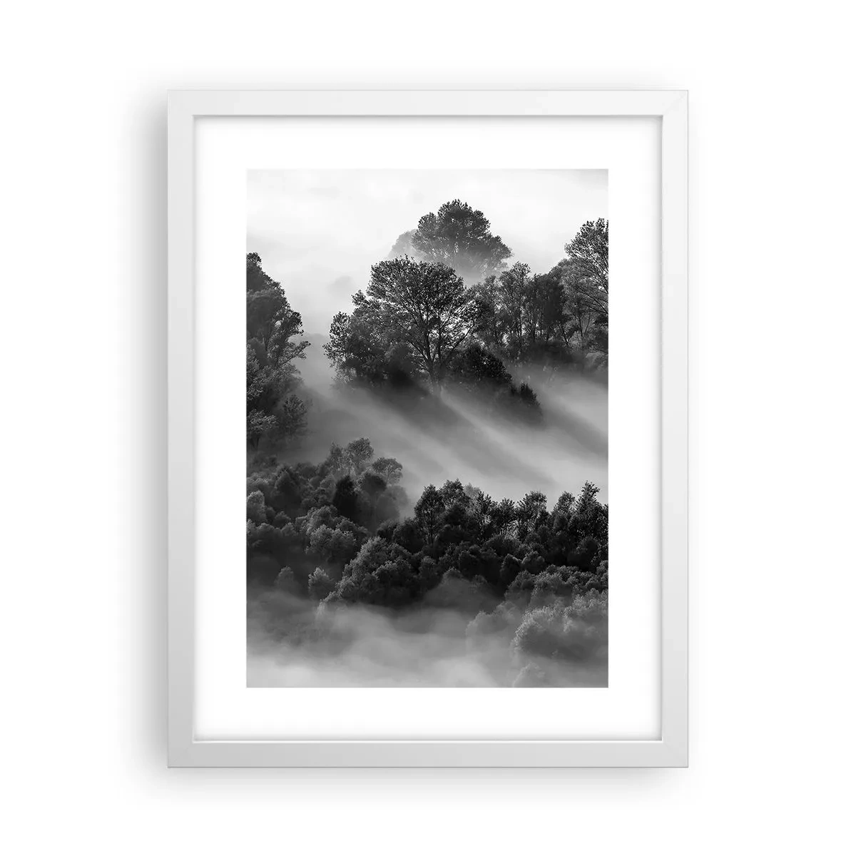 Poster in white frmae - Rising from a Sleep - 30x40 cm