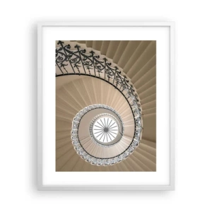 Poster in white frmae - Inside the Shell - 40x50 cm