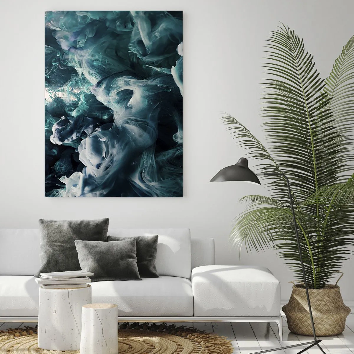 Glass picture - Movement of Colour - 70x100 cm