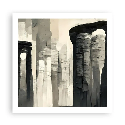 Poster - Majesty of Antiquity - 60x60 cm