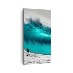 Canvas picture - Challenge Accepted - 65x120 cm