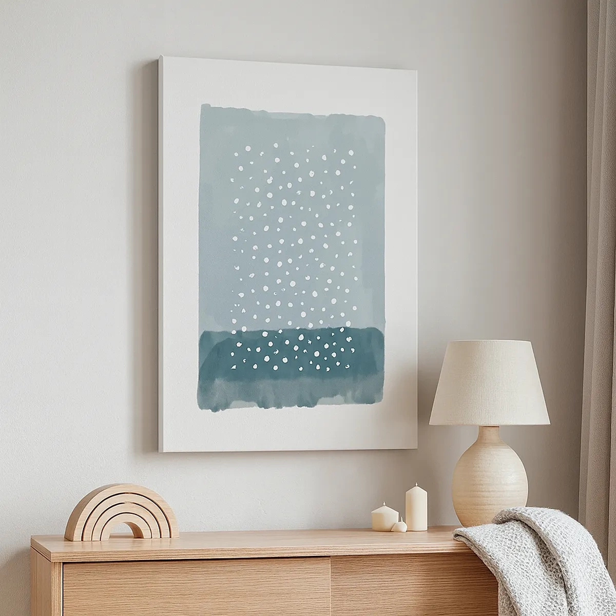 Canvas picture - Grown on the Blue - 50x70 cm