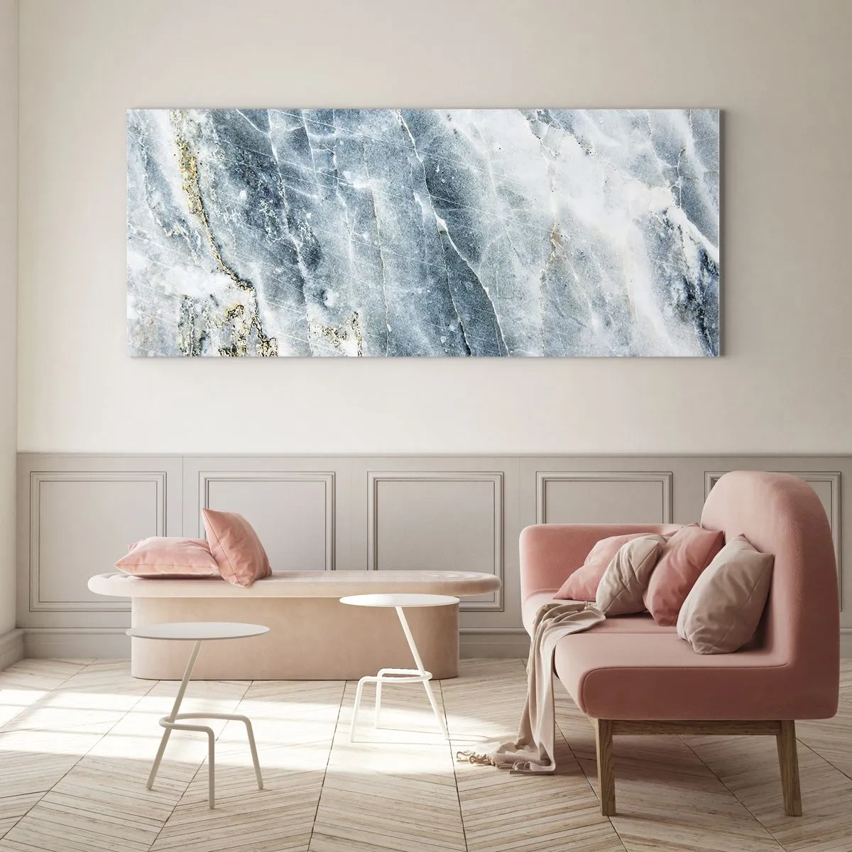 Glass picture - Icy World - 140x50 cm