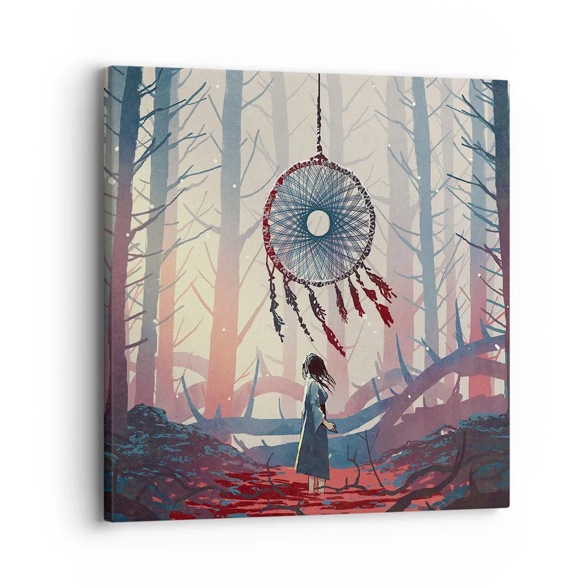 Canvas picture - Mysterious Ritual of Life - 30x30 cm