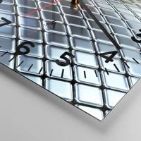 Clock face with numbers