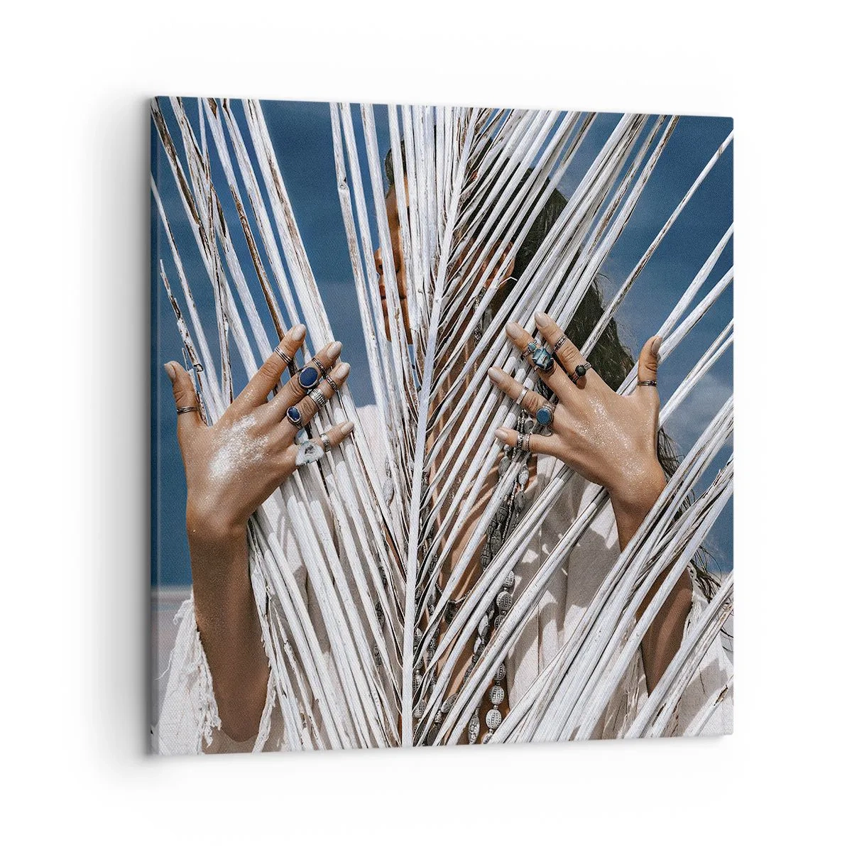 Canvas picture - Shaman's Girlfriend? - 50x50 cm