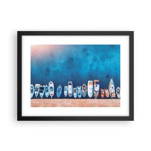 Poster in black frame - In One Row - 40x30 cm