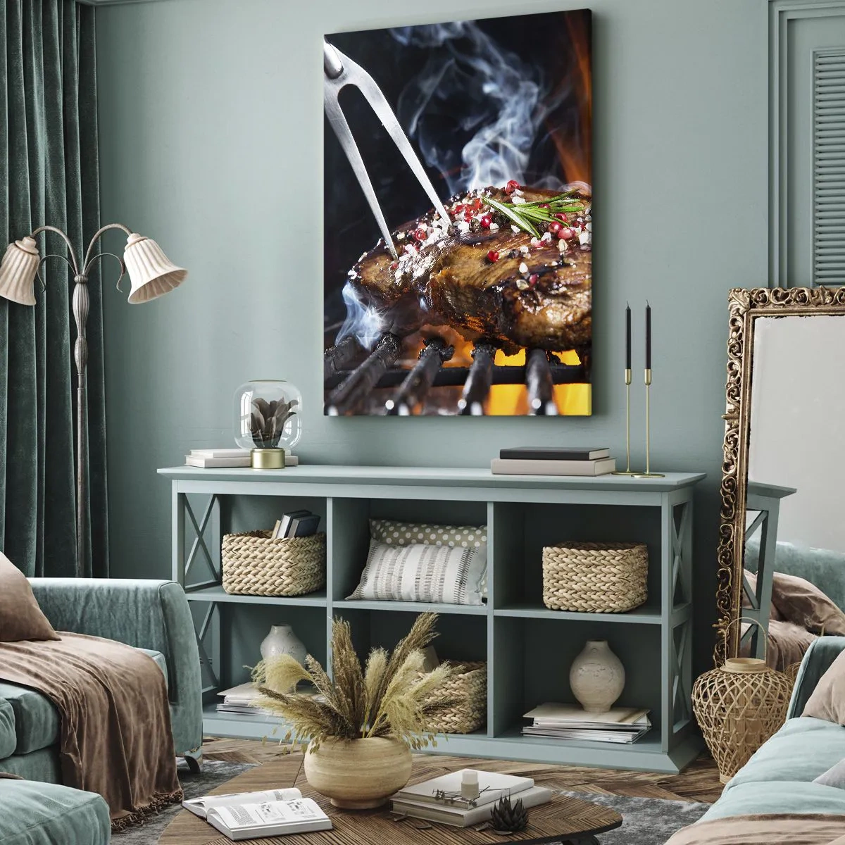 Canvas picture - Juicy and Fragrant - 55x100 cm