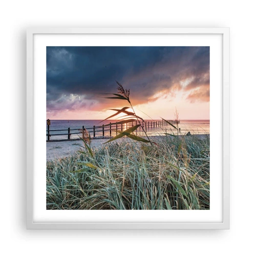 Poster in white frmae - Not Gone with the Wind - 50x50 cm