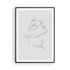 Poster in black frame - Meanders of a Dream - 70x100 cm