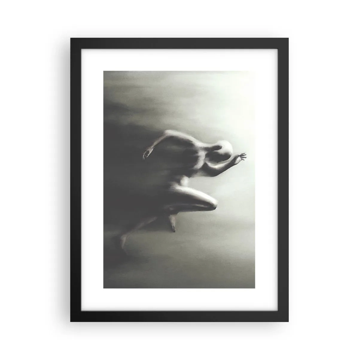 Poster in black frame - Unstoppable - 30x40 cm
