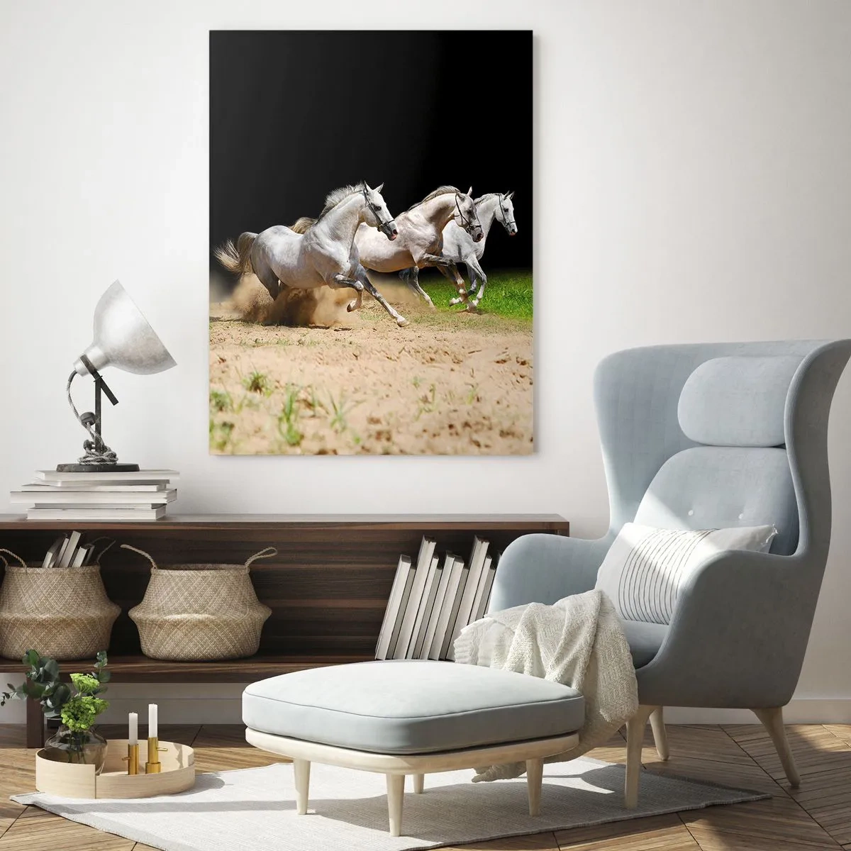 Glass picture - The Three Graces - 50x70 cm