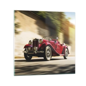 Glass picture - More Beautiful than Nike of Samothrace - 30x30 cm