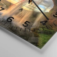 Clock face with numbers