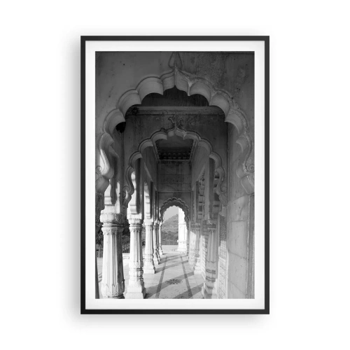Poster in black frame - This is a Place of Fairytales of the East - 61x91 cm