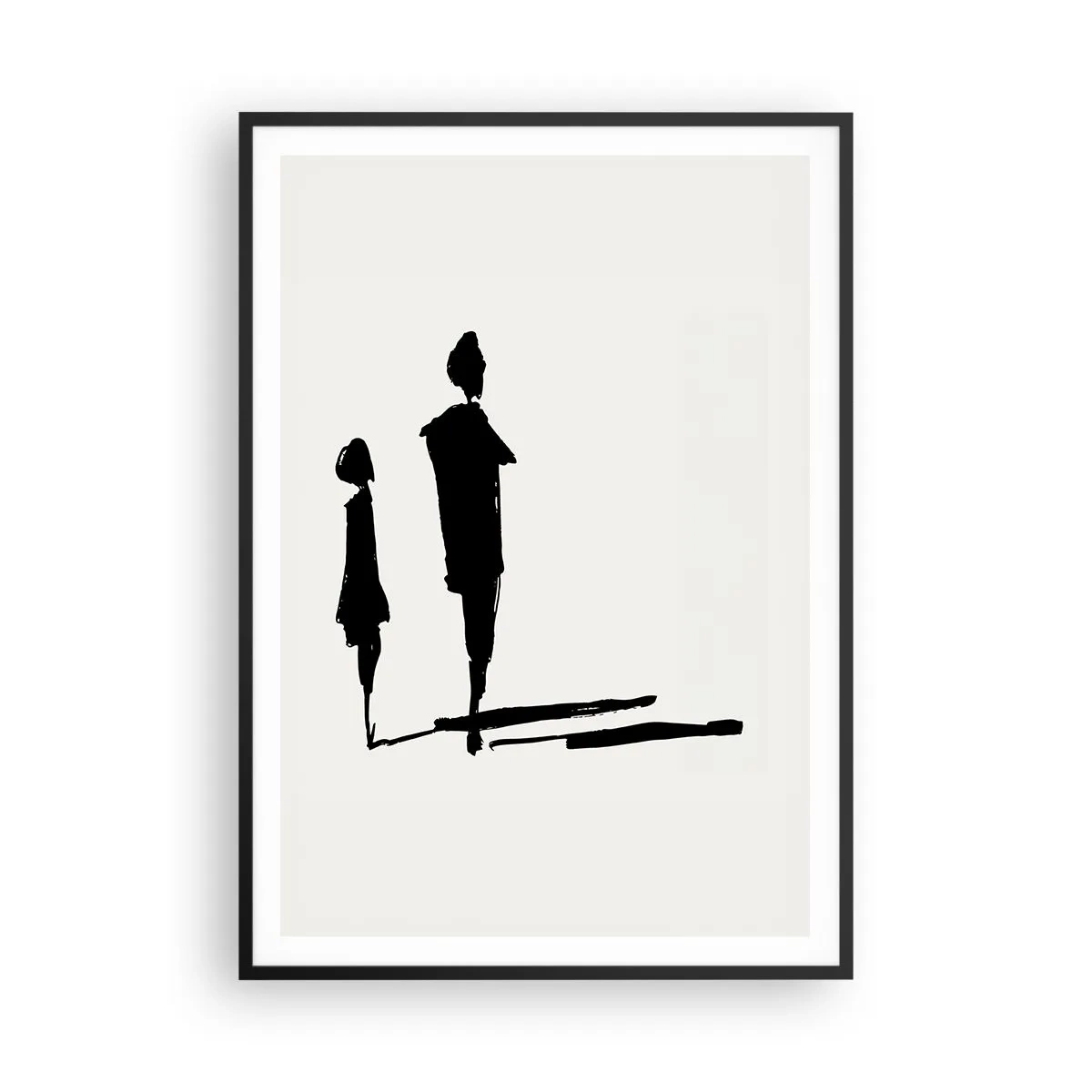 Poster in black frame - Surely Together? - 70x100 cm