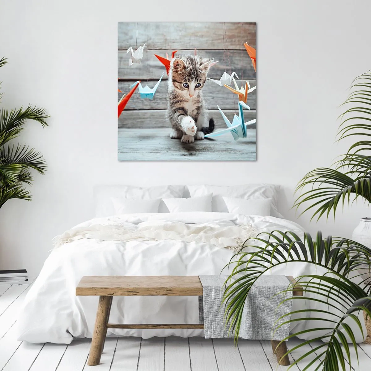 Canvas picture - First Lesson - 50x50 cm