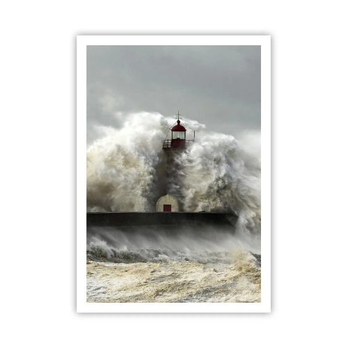 Poster - Rage of the Ocean - 70x100 cm
