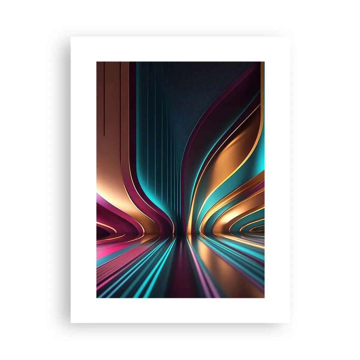 Poster - Architecture of Light - 30x40 cm
