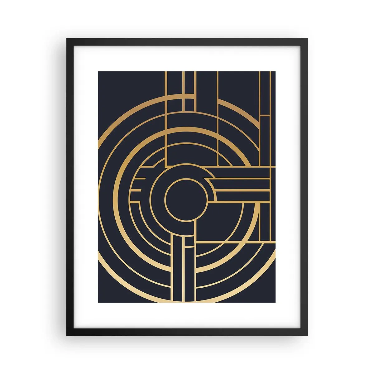 Poster in black frame - Tour of Things - 40x50 cm