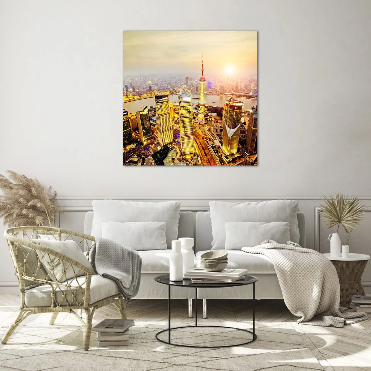 Glass picture - Asian Dream - 70x70 cm