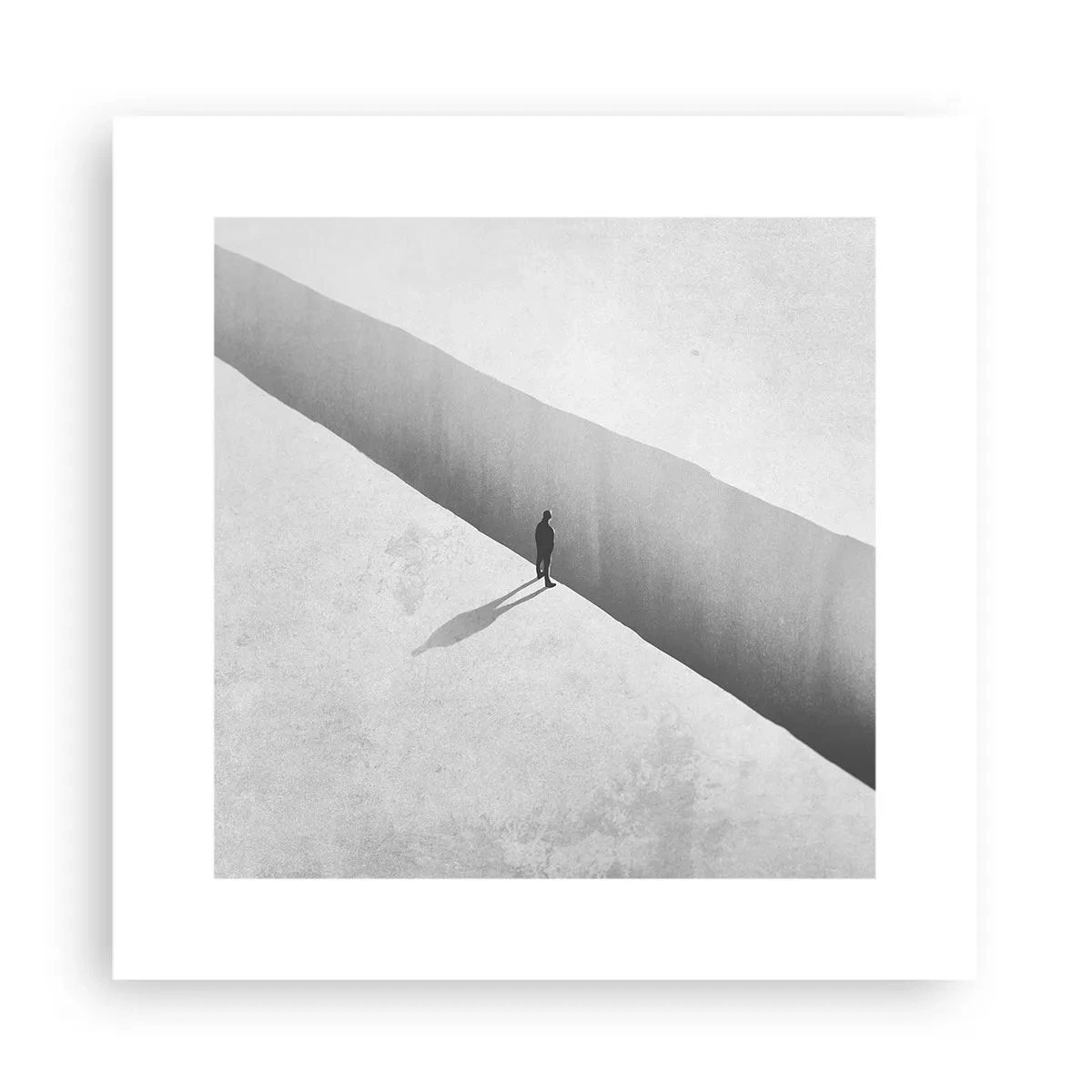 Poster - Clear Goal - 30x30 cm